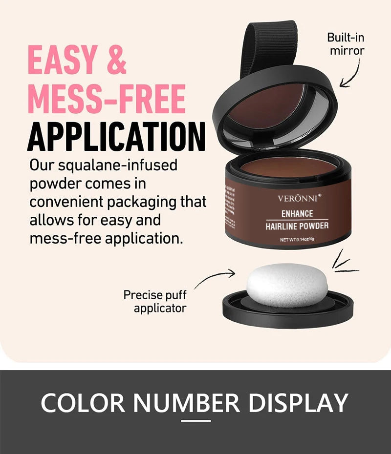 Hairline Shadow Power-Instantly Conceal Thinning Hair & Receding Hairline