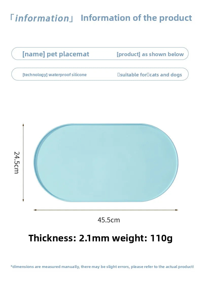 Non - slip Waterproof Pet Feeding Mat