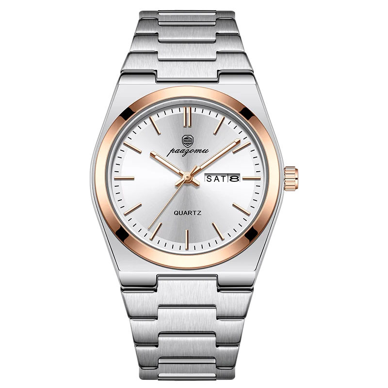 PAAZOMU Luxury Quartz Men's Watch Sport Waterproof Wristwatch