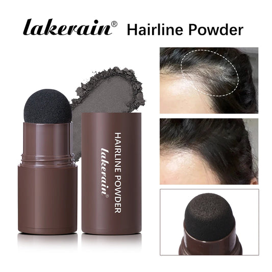 Lake rain Hairline Powder Natural Hair & Eyebrow Gap Filer Instant Fuller Look