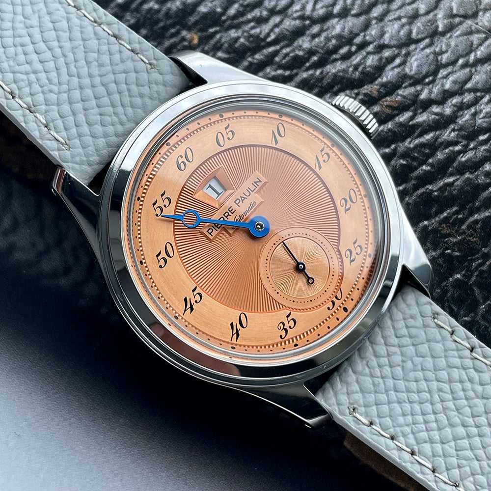 Pierre Puline Jumping Hour Men's Watch -Unique Dita, Premium Stlye