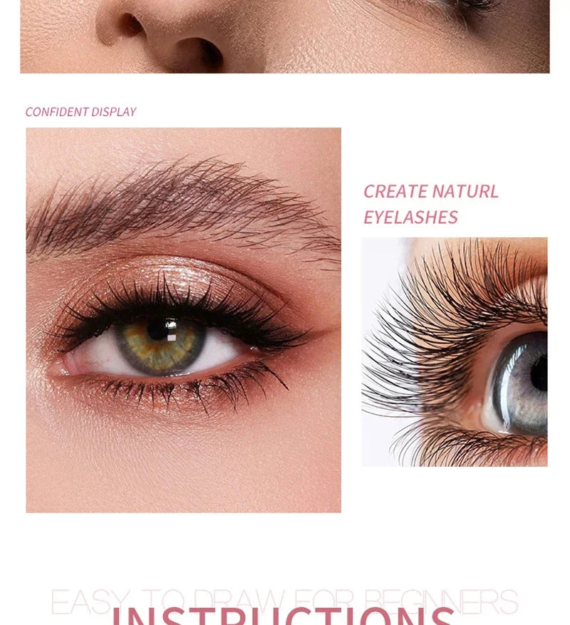 Silk Fiber Curling Mascara Lengthening & Volumizing