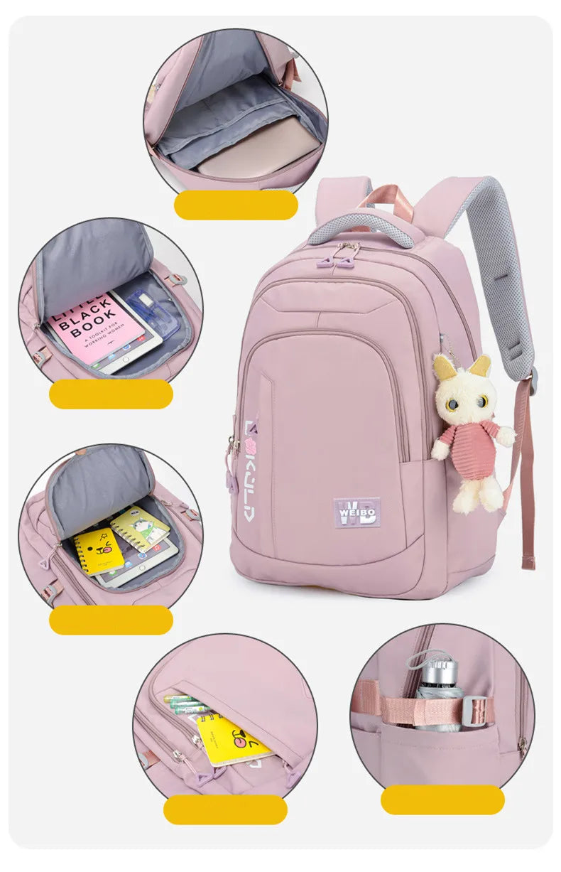 Backpack School Bag- Large Capacity Backpack for Kid's & Student