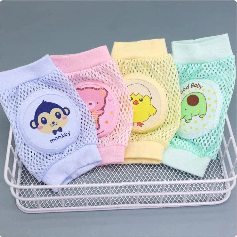 Baby Knee Pads Mesh Protector - Leg Warmers for Crawling