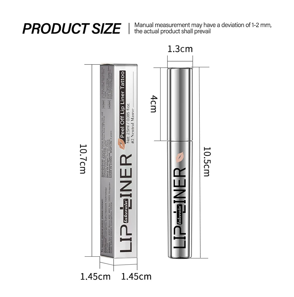 Peel Lip Liner Stain Tatto- Wat