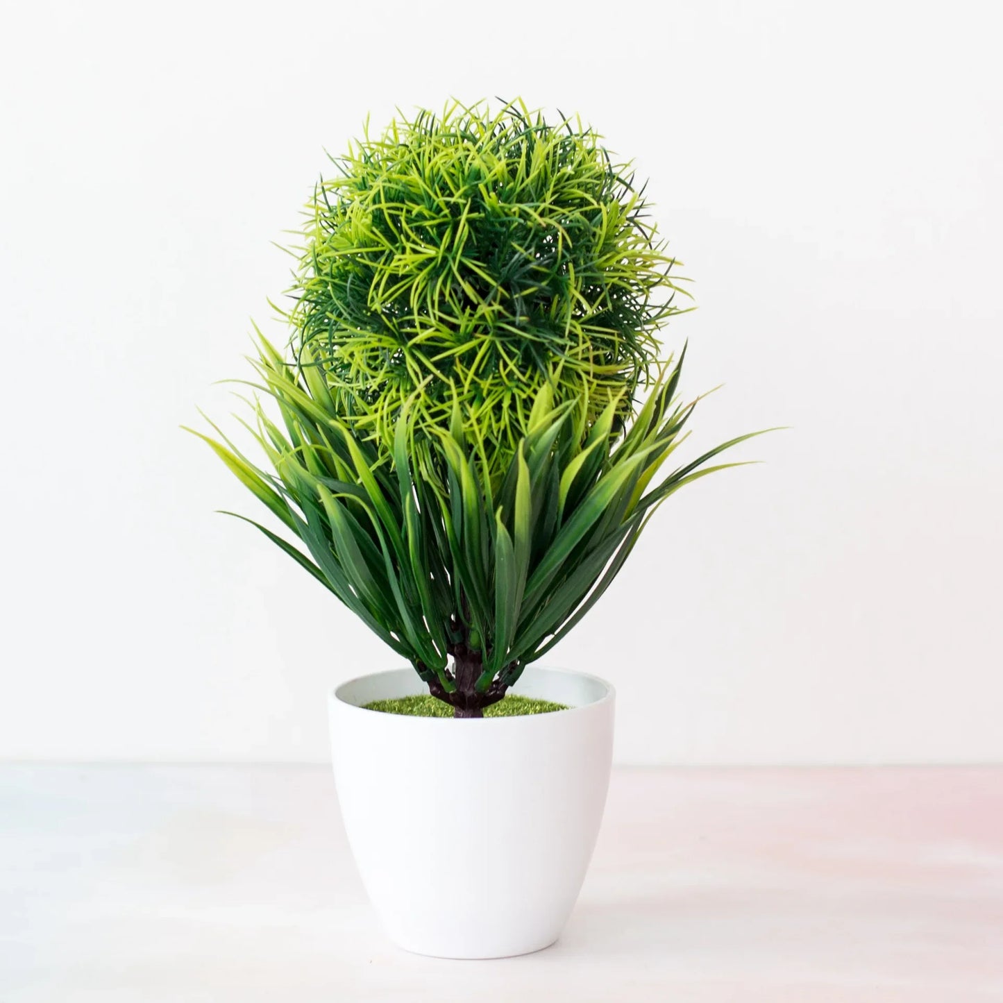 Artificial potted Bonsai Tree- Faux Green Plant for Hime, Garden & Patty Decor