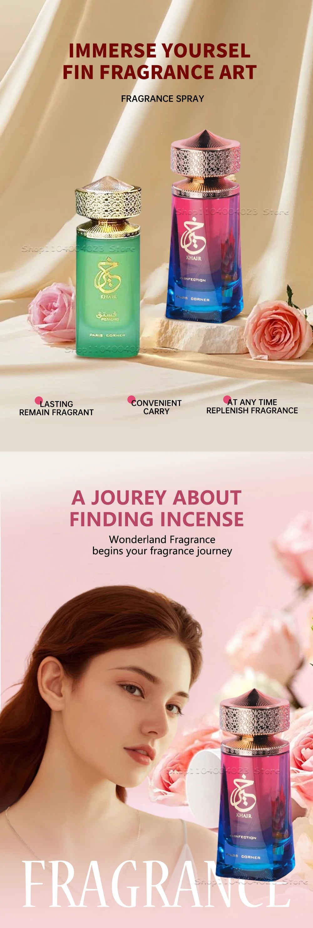 Khair Confection Eau de Parfum - Sweet Candy Scent 100ml