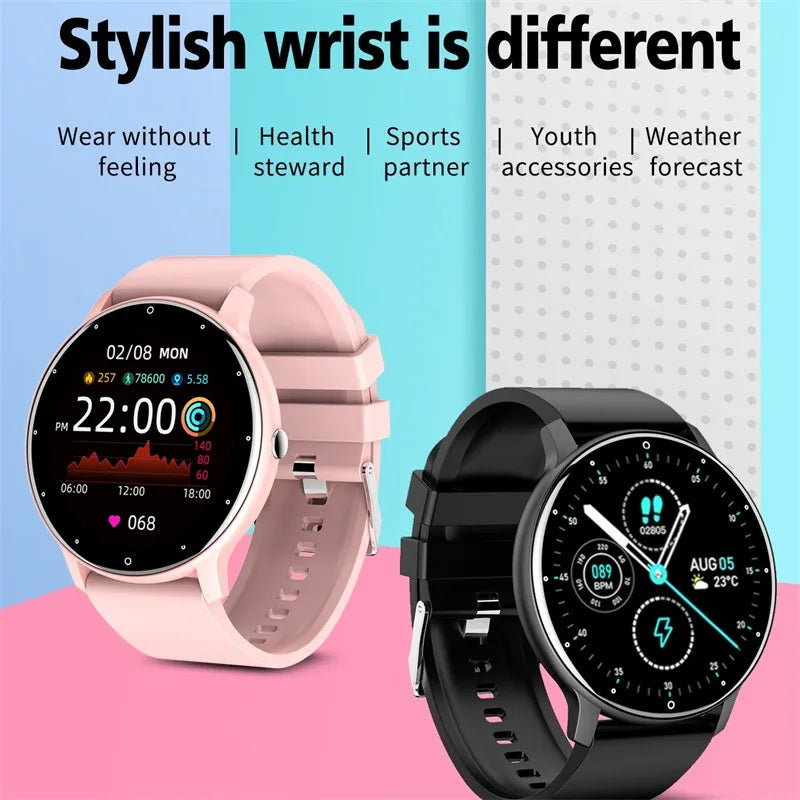 2025 Bluetooth Call Smartwatch - Fitness Tracker Heart Rate Monitor for Men & Women