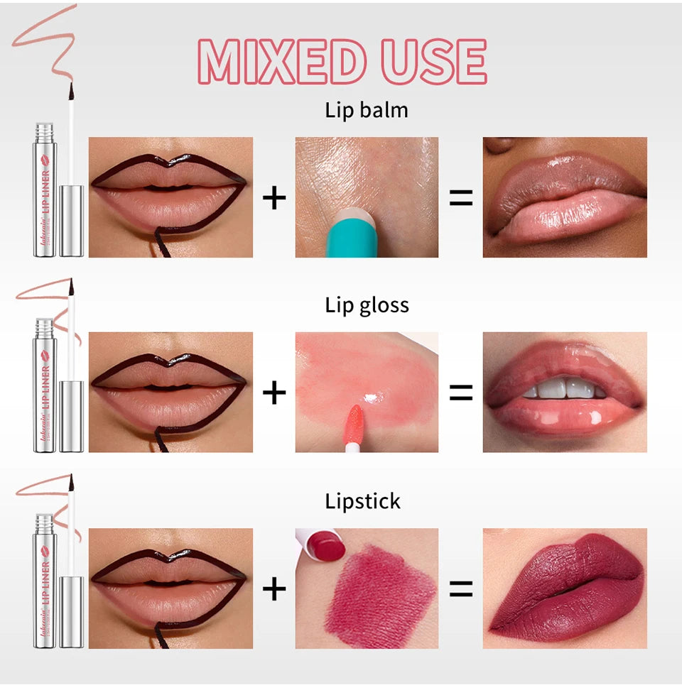 Peel Lip Liner Stain Tatto- Wat