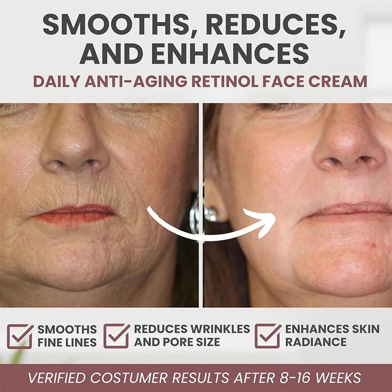 Retinol Collagen Face Cream -Advanced Firming & Line Reducti