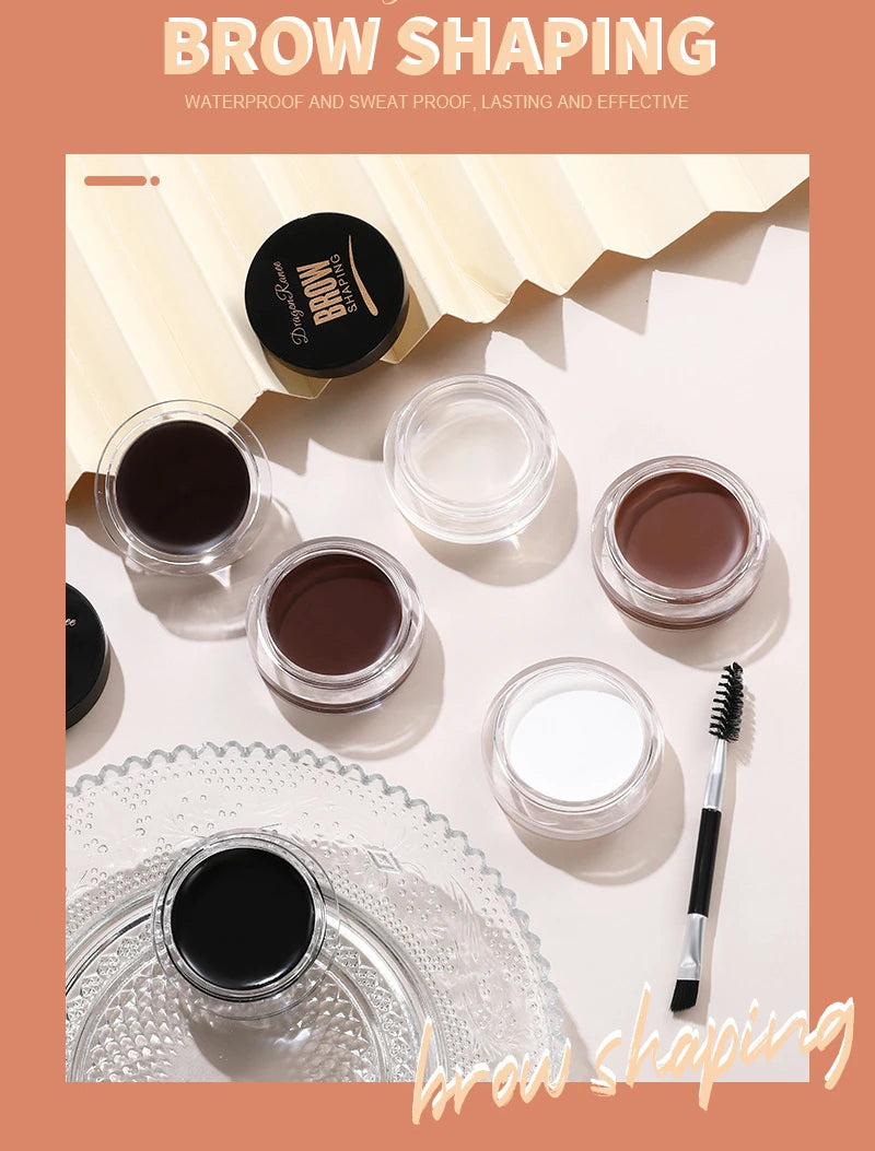 6- Color Waterproof Eyebrow Cream Gel Set