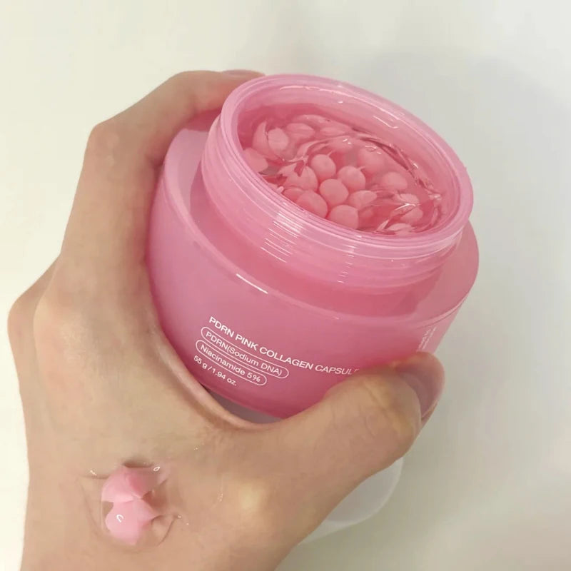 PDRN Pink Collagen Capsule Cream-Niacinamides & Skin Renewal Moisturizer