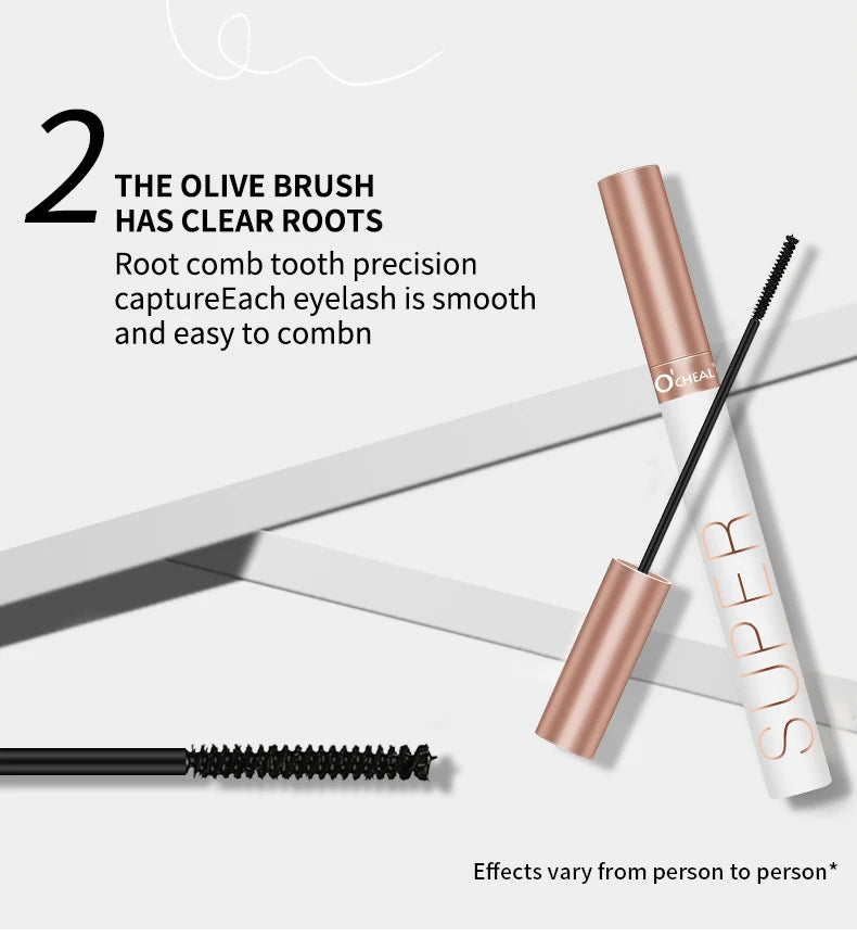 O' Cheal 3D Silk Fiber Mascara Volumizing & Lengthening Black Lash