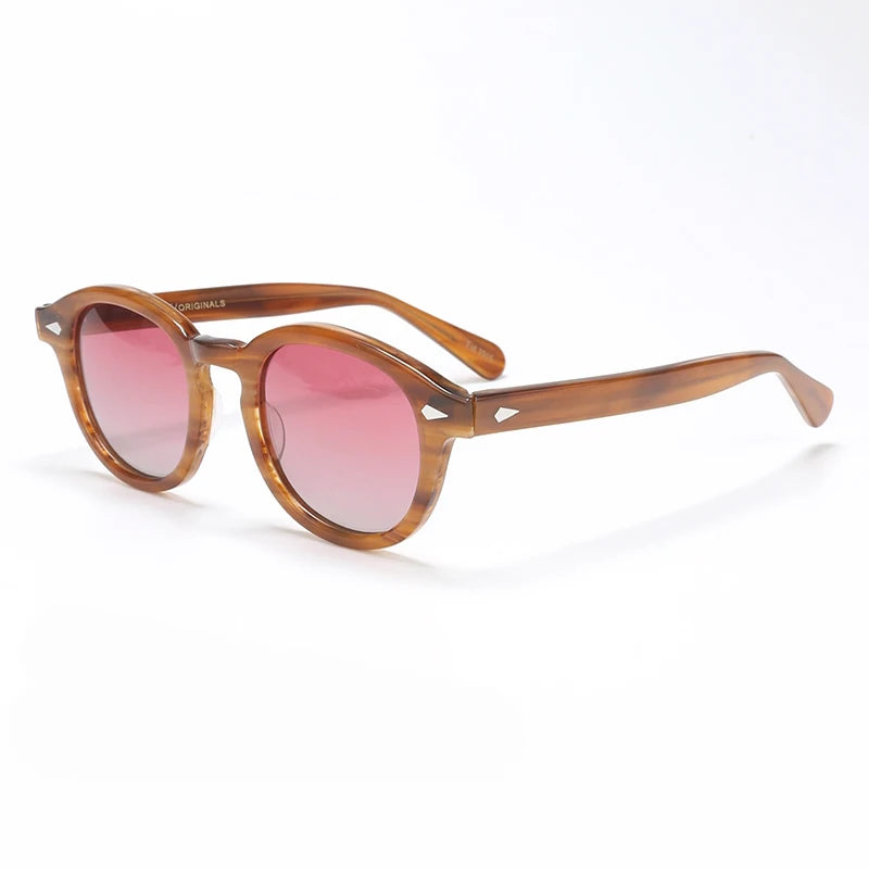 Fashion Polarized Sunglasses for Men- Johnny Depp Style UV400 Vintage Shades