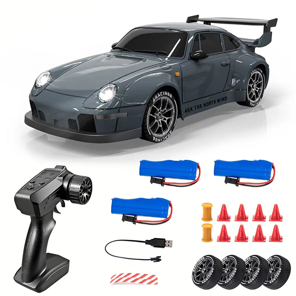 2026 RC Car 1/18 Scale Retro Remote Control Car with Light