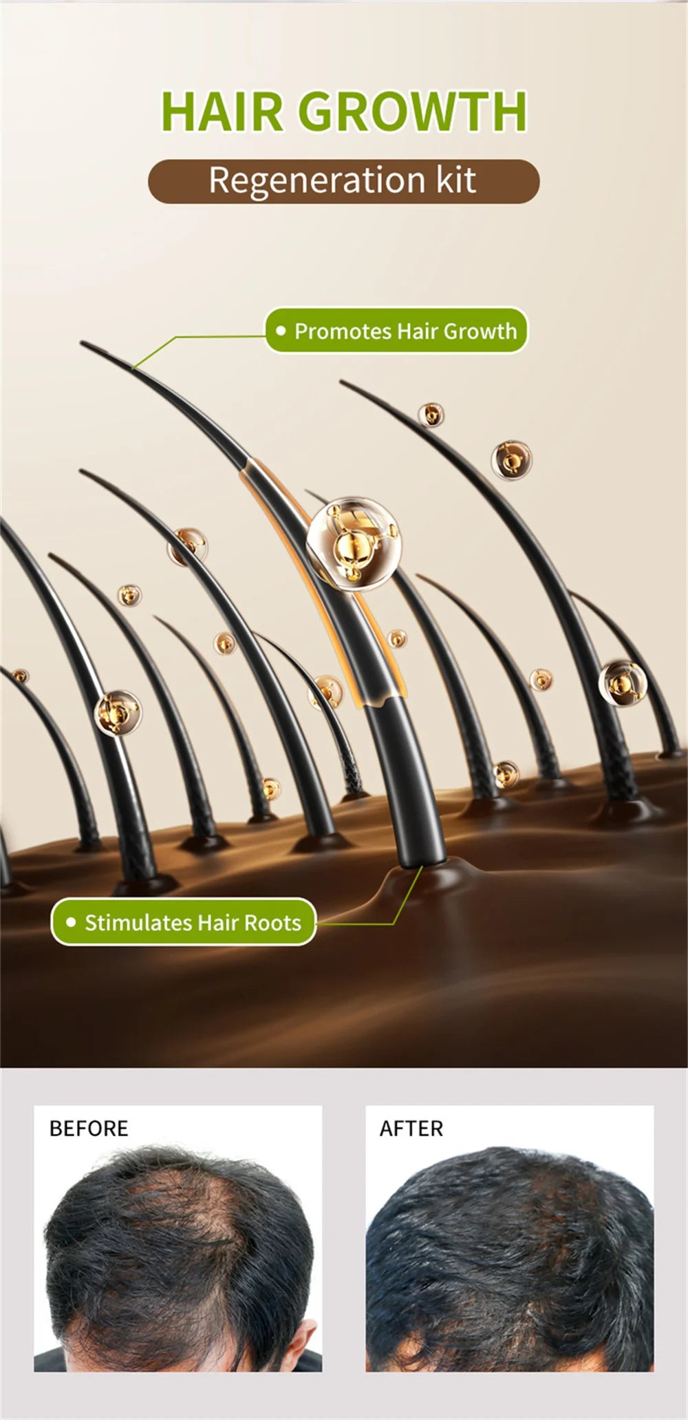 Premium Scalp Nourishing Serum - Intensive Hair Wellness