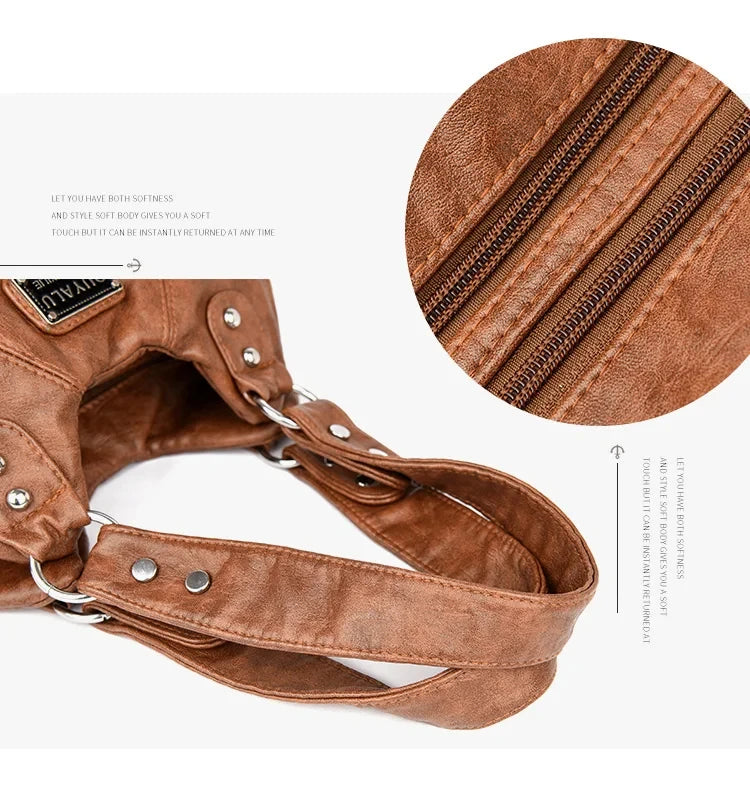 Luxury Soft Pu Leather Crossbody Bag Mini Shoulder & Tote Bag for Women Designer Handbags
