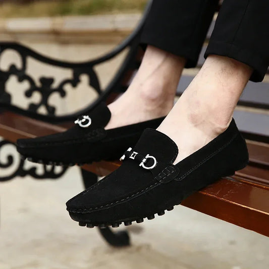 2025 Winter Men Fashion Trend Business Single Shoes