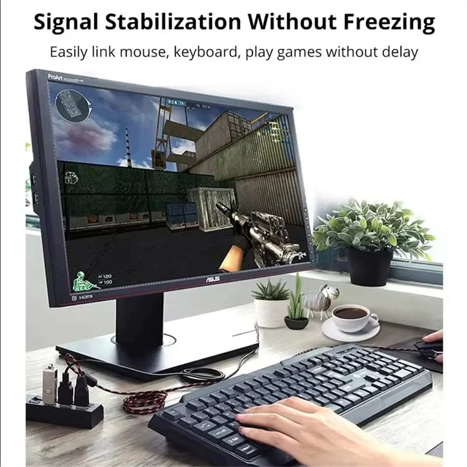 USB 3.0 HUB - High Speed 4/7 Port Splitter with power Adapter & On/ Off Switch