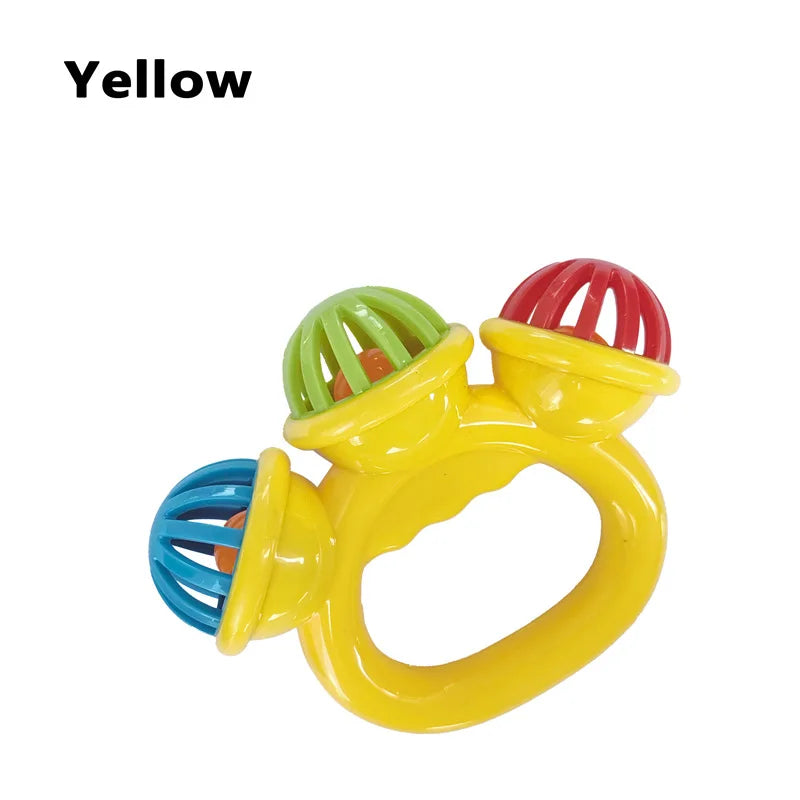 Baby Hand Rattle Ball Toy for Newborns 1-4 PCS