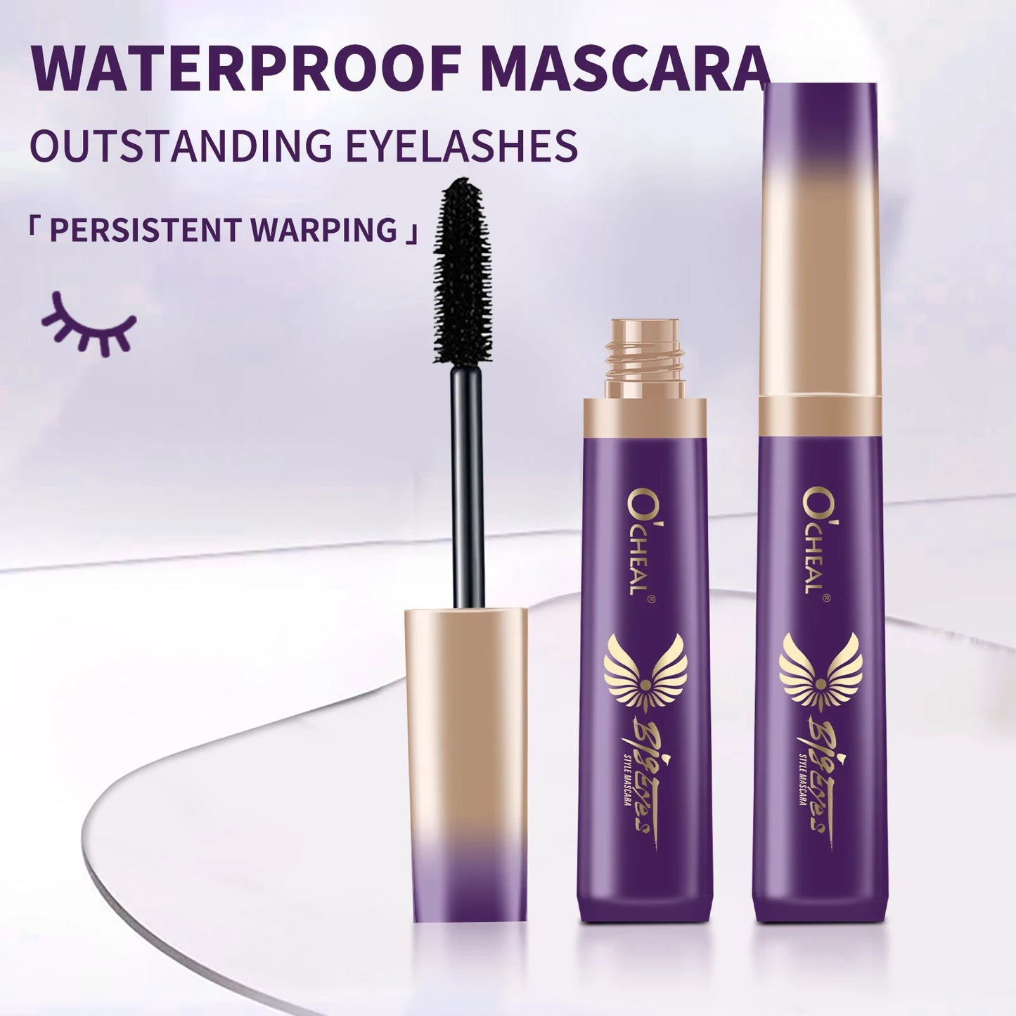 O' Cheal 3D Silk Fiber Mascara Volumizing & Lengthening Black Lash