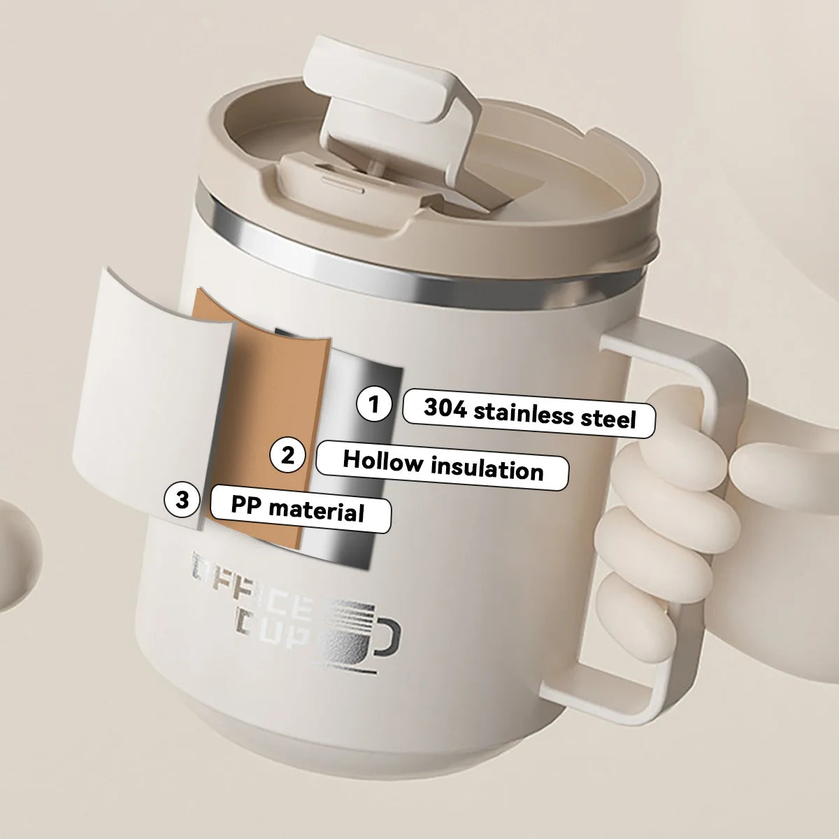 Stainless Steel Double- Wall insulated steel Mag