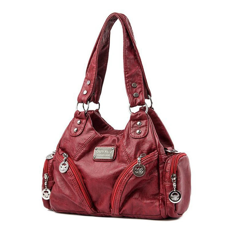 Luxury Soft Pu Leather Crossbody Bag Mini Shoulder & Tote Bag for Women Designer Handbags