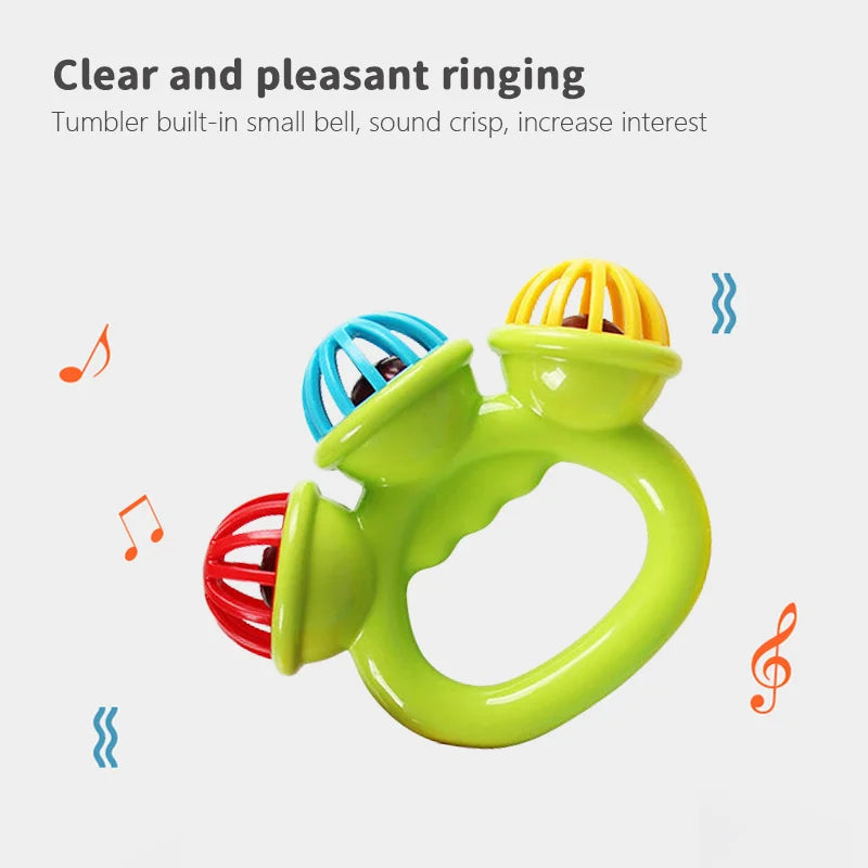Baby Hand Rattle Ball Toy for Newborns 1-4 PCS