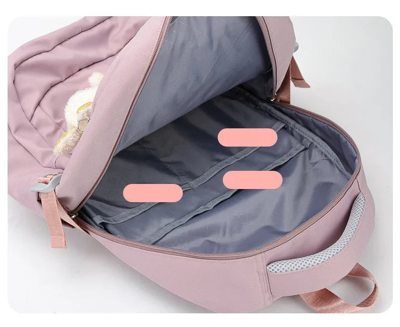 Backpack School Bag- Large Capacity Backpack for Kid's & Student