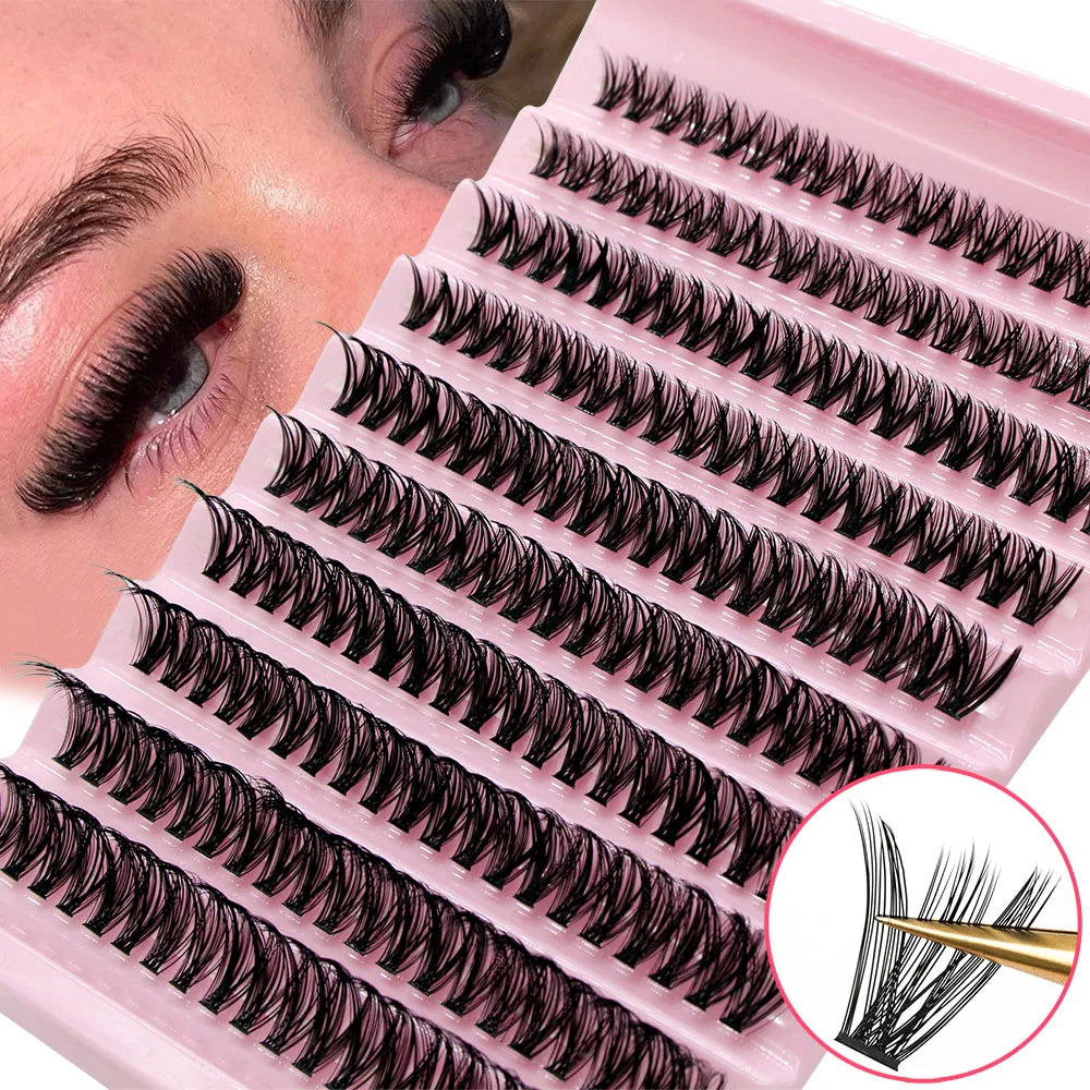 Big Capacity DIY Cluster Lashes 8-16mm
