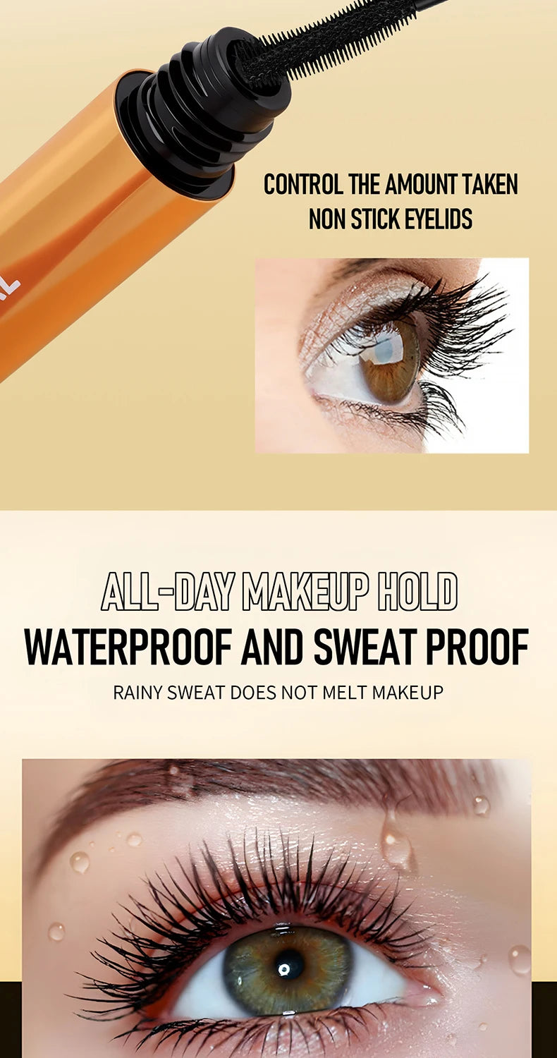 O' Cheal 3D Silk Fiber Mascara Volumizing & Lengthening Black Lash