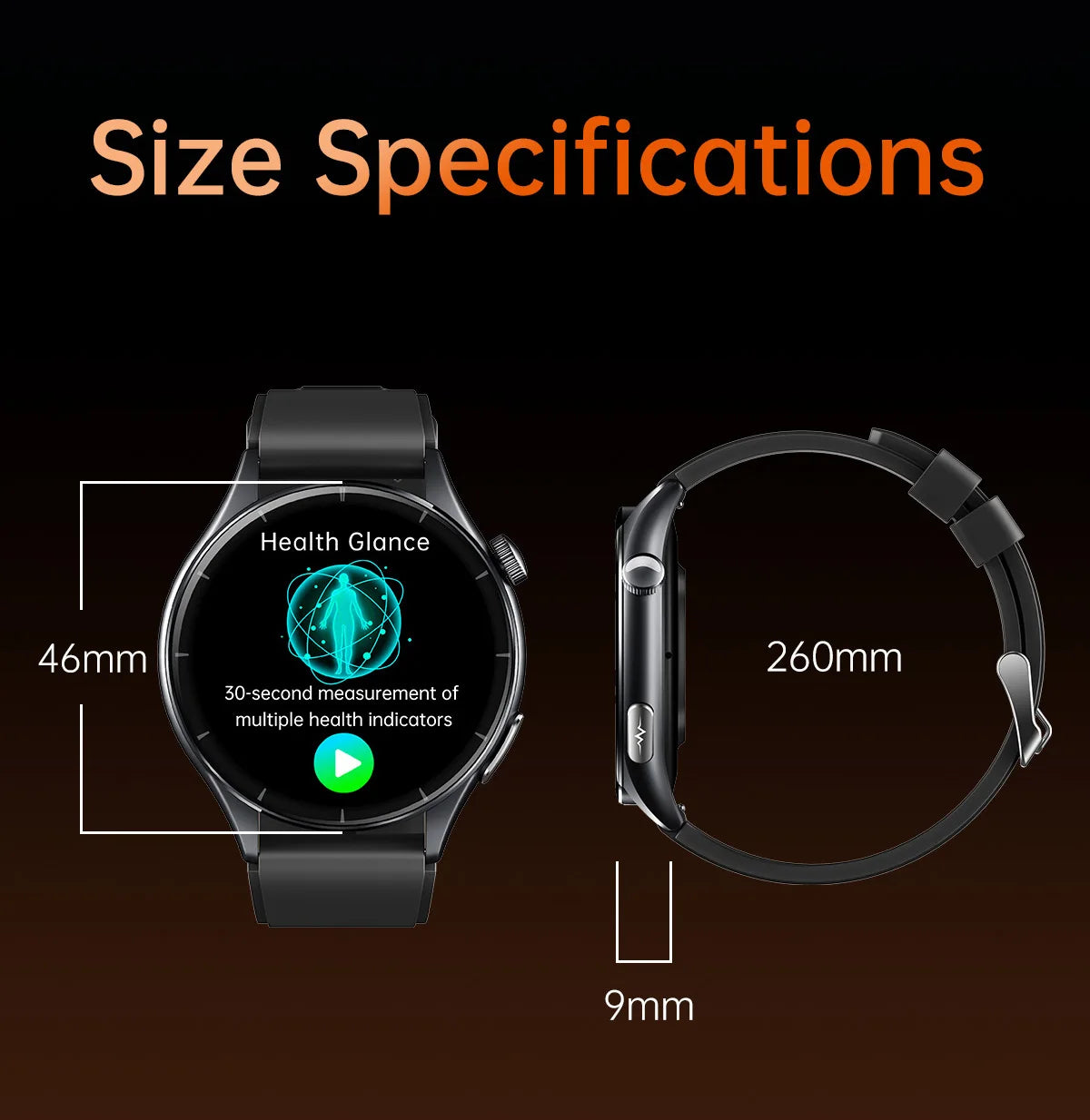 2025 Clinical Grade Laser Therapy Smartwatch - Blood Pressure Heart Rate Monitor