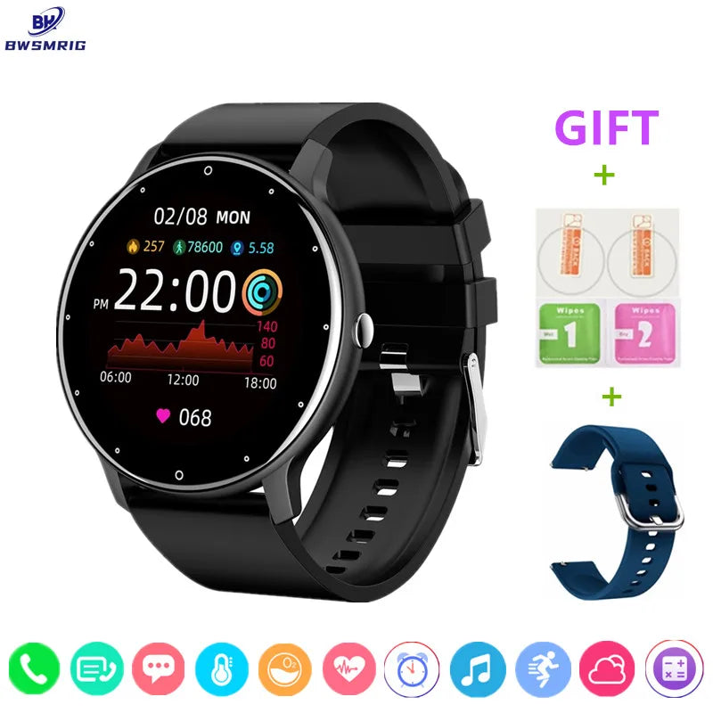 2025 Bluetooth Call Smartwatch - Fitness Tracker Heart Rate Monitor for Men & Women