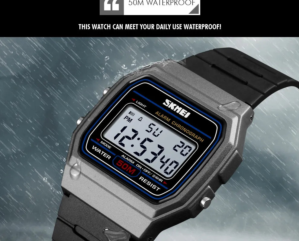 SKIMEI Women's Digital Watch Waterproof Sports Timepiece