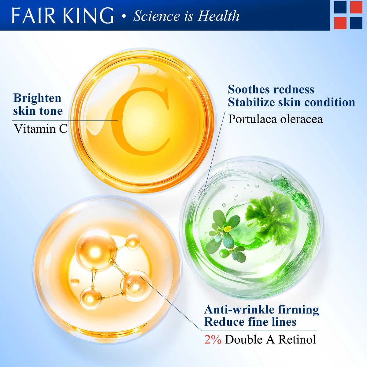 FAIRKING Retinol Face Cream - Hydrating & Skin Smoothing 30g