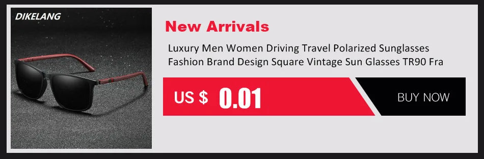Fashion Square Polarized Sunglasses for Men- Vintage Designer UV400 Shades