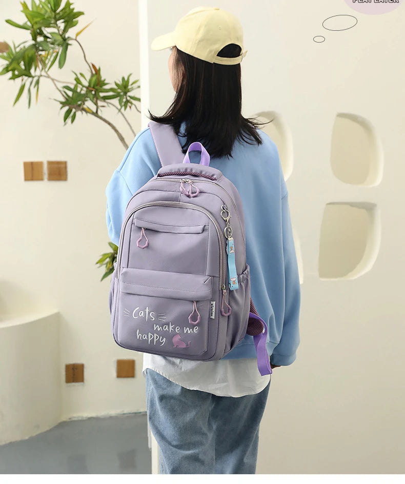 Backpack School Bag- Large Capacity Backpack for Kid's & Student