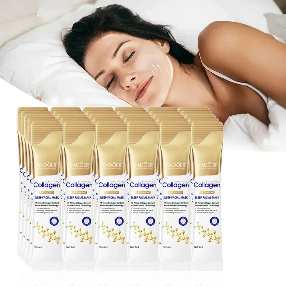 Collagen Sleeping Face Masks- Moisturizing & firming Overnight Treatment