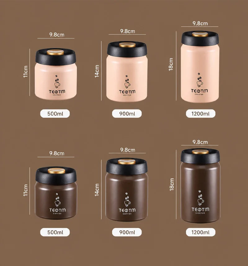 Stainless Steel Vacuum Coffee Storage Container
