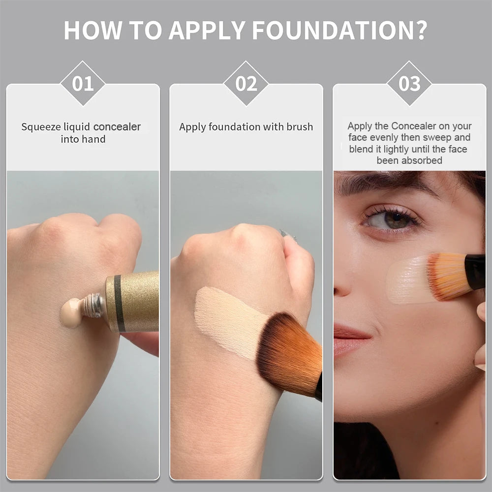 14 - Color Concealer Palette - Full Coverage Liquid Foundation