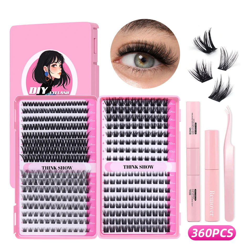 640 - Piece Professional Eyelash Extension Kit