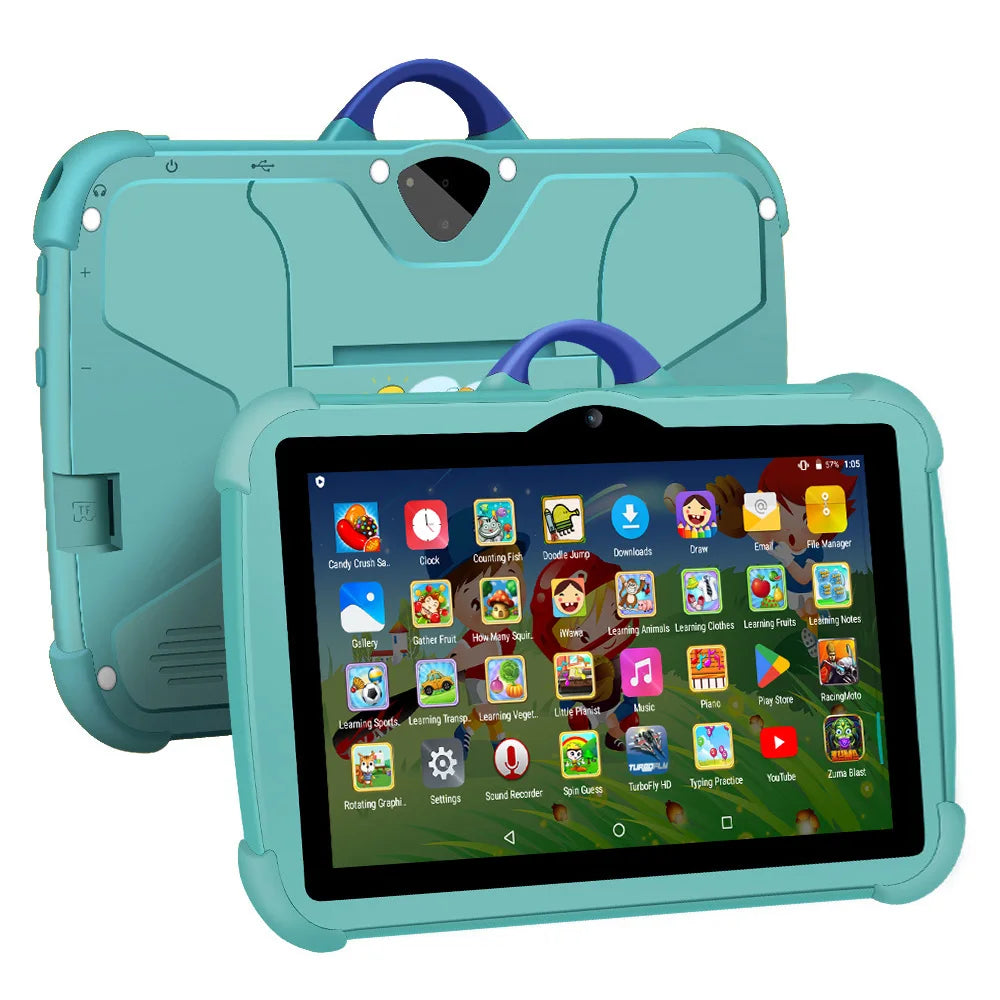 7-inch Kids Learning Tablet Android 13 4GB RAM 64GB ROM Education Table for Children