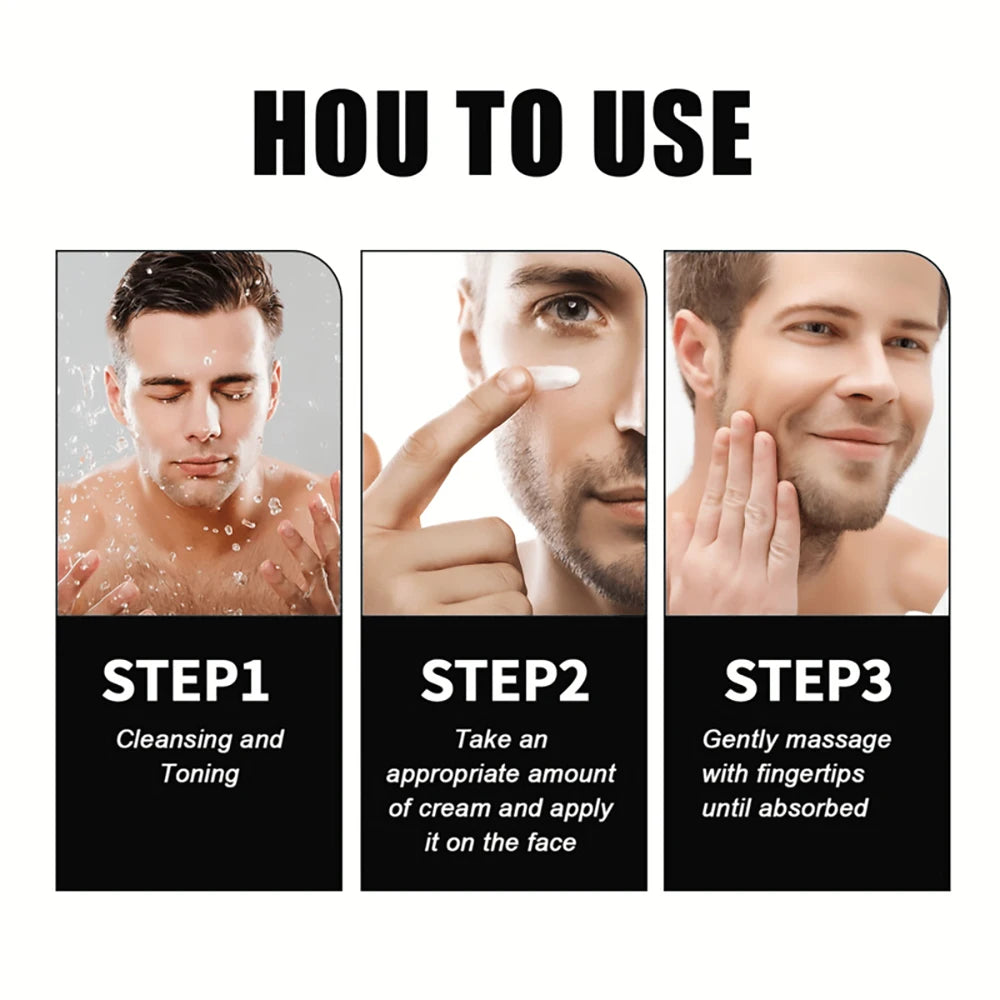 Men's Retinol Face Moisturizer- Anti- Aging & Hydrating Retinol Cream.