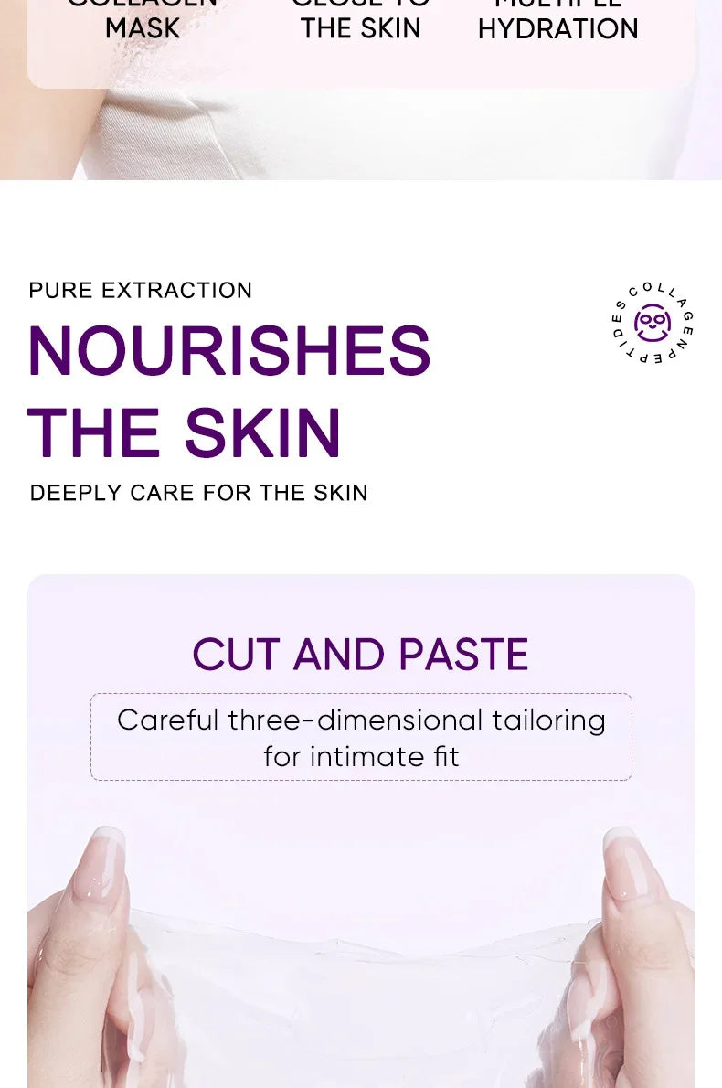 Collagen Anti-Aging Facial Mask Hydrating, Brightening & Wrinkle Repair