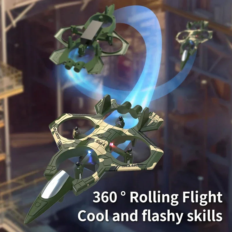 4-Axis Gyro Remote Control Fighter Jet 360* Flip RC Airplane for Kids & Boys