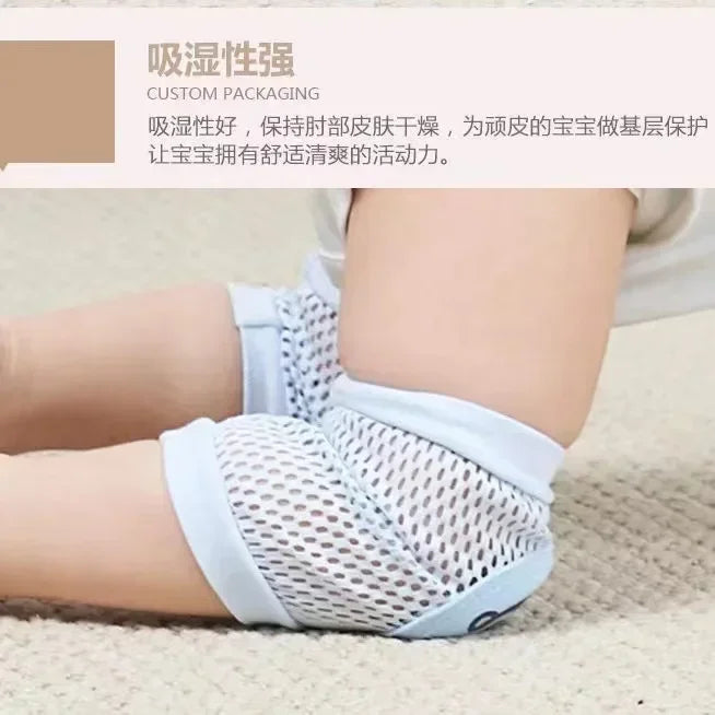 Baby Knee Pads Mesh Protector - Leg Warmers for Crawling