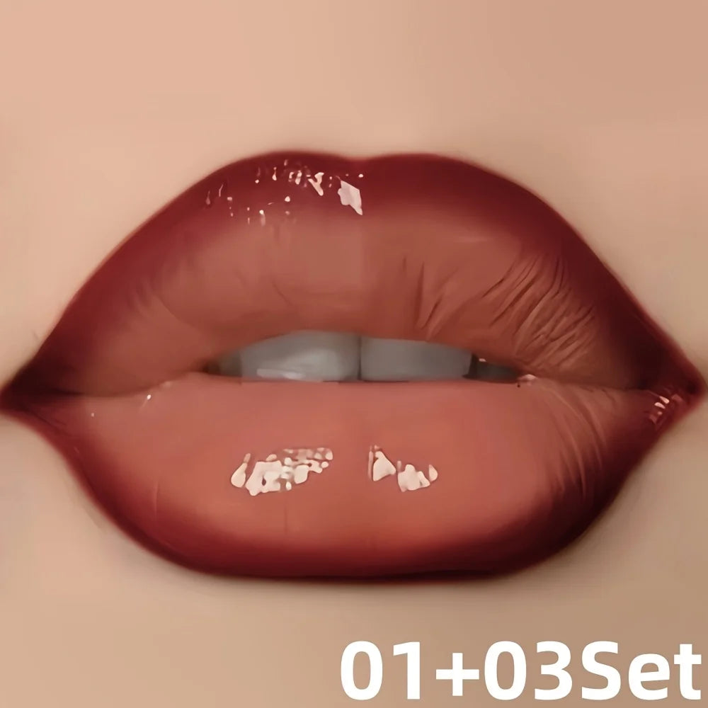 Long- Lasting Matte Lip Liner Set -Precision 3D Dewy Look in Multiple Shades