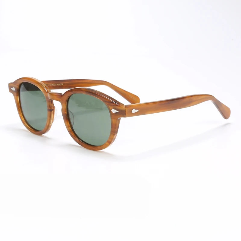 Fashion Polarized Sunglasses for Men- Johnny Depp Style UV400 Vintage Shades