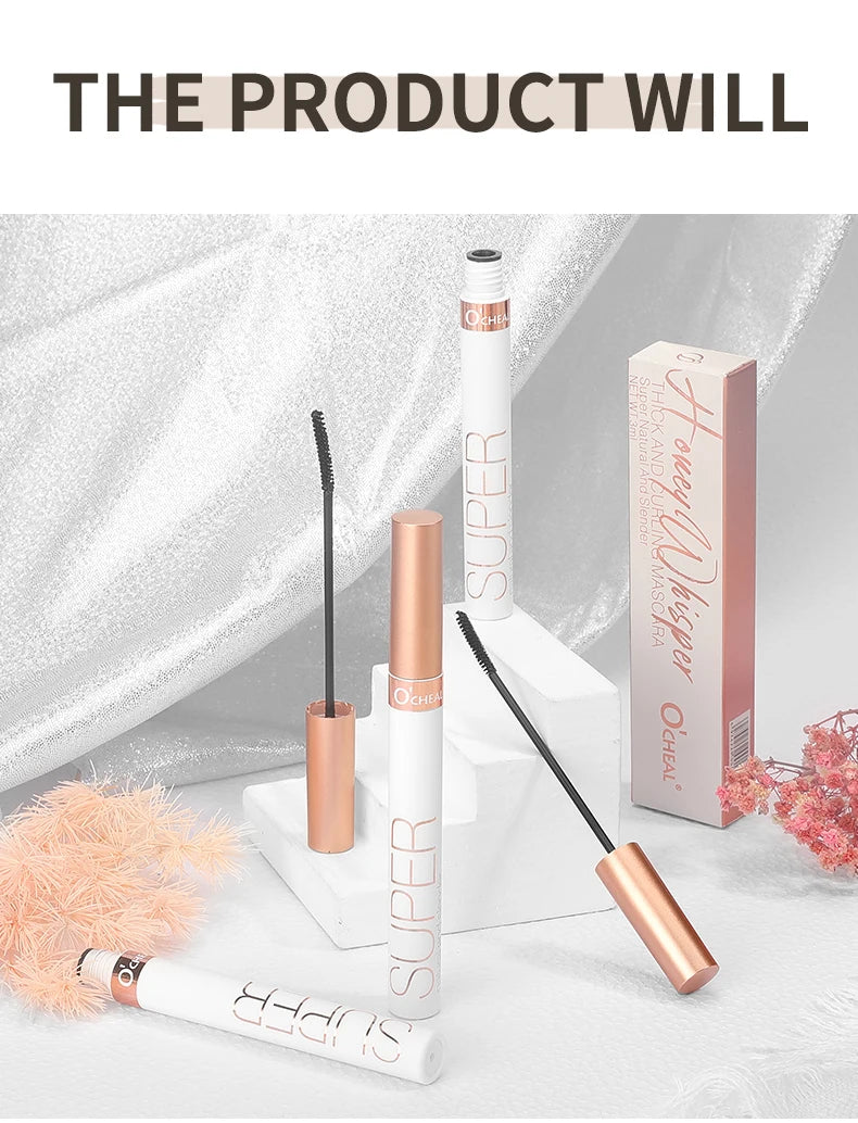O' Cheal 3D Silk Fiber Mascara Volumizing & Lengthening Black Lash