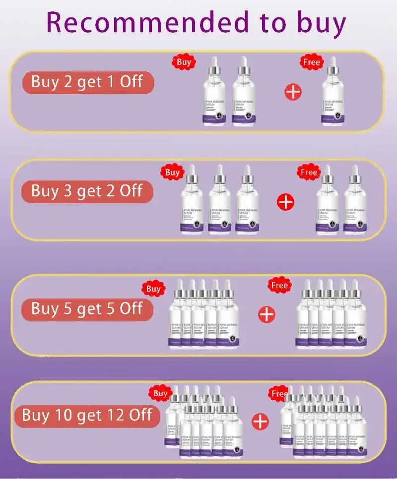 Skin Texture & Pore Refining Facial Serum - Resurfacing & Brightening Product